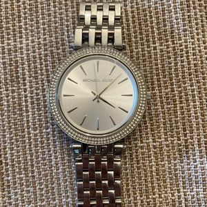 Michael Kors Darci 3 Hand Watch with Glitz Accents, 39MM